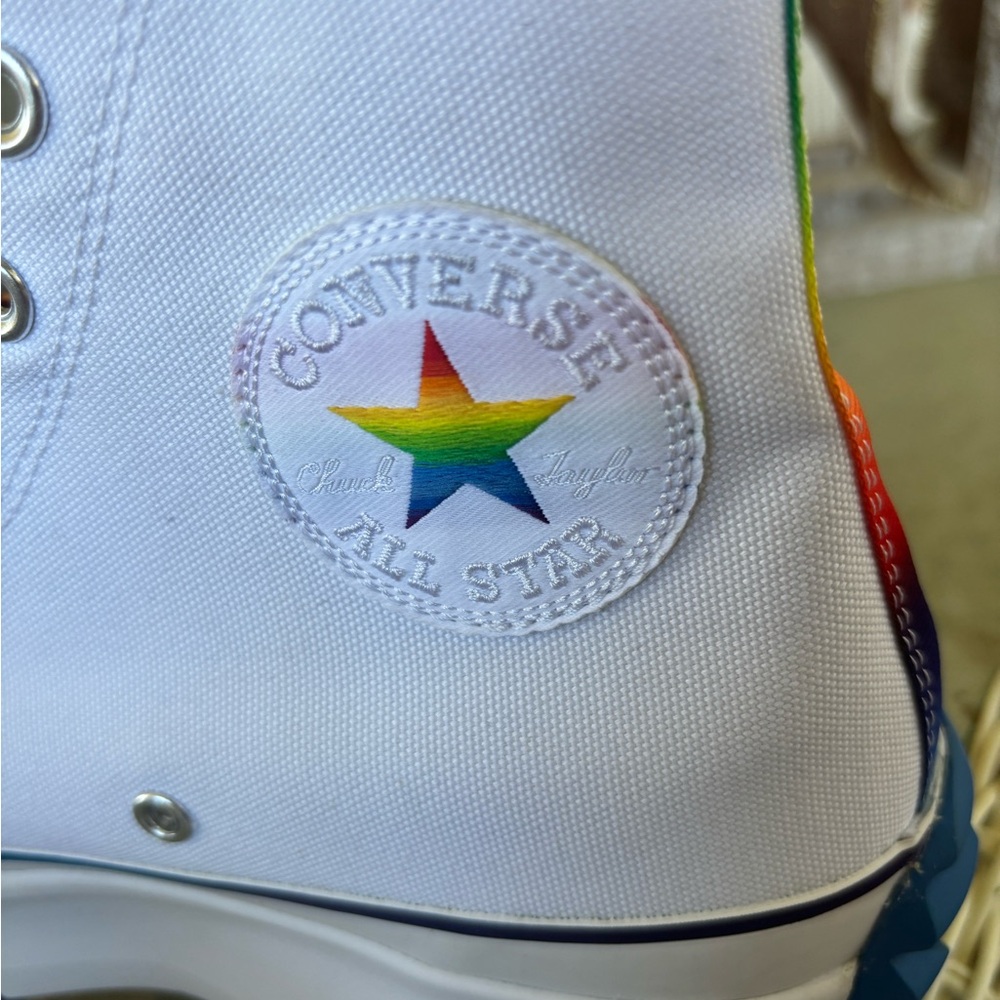 Converse Run Star Hike High Top Pride Men Size 9 or Womens 10.5 170824c New New - Picture 11 of 15